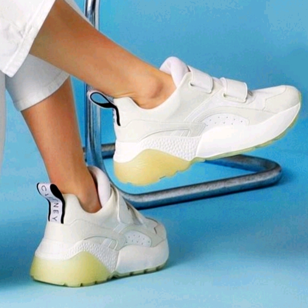 NWT$685 Stella McCartney Eclypse White Sneaker